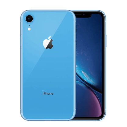 iPhone XR 64GB Blue Good Unlocked - New Battery