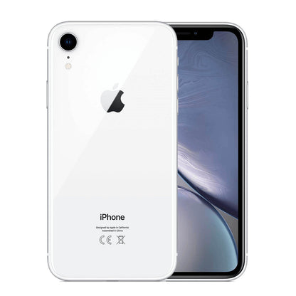 iPhone XR 128GB White Excellent Unlocked - New Battery